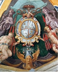 fresco at the Villa d'Este, Tivoli